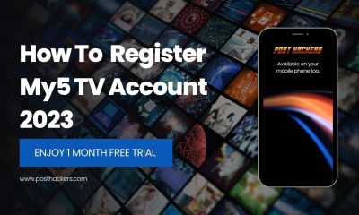 My5.TVActivate Instructions For Register My5 TV Account 2023