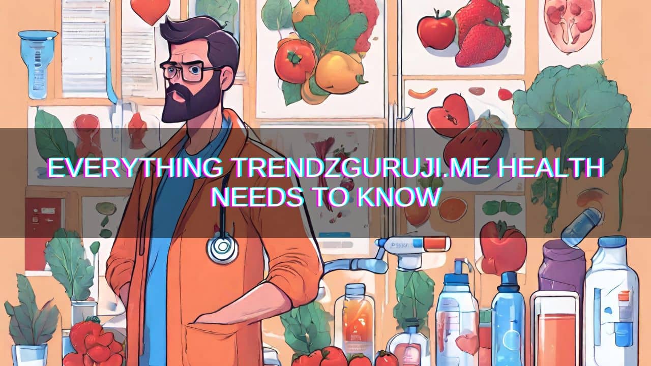 Everything Trendzguruji.me Health Needs to Know