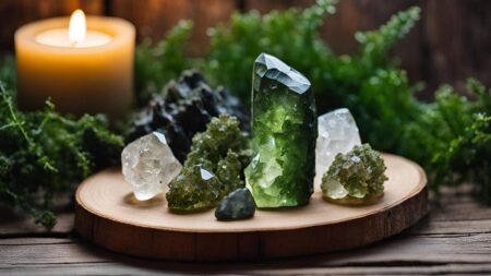 Moldavite & Crystal Combinations for Energy & Healing